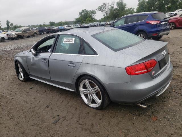 WAUKGAFL2BA157972 - 2011 AUDI S4 PRESTIGE SILVER photo 2