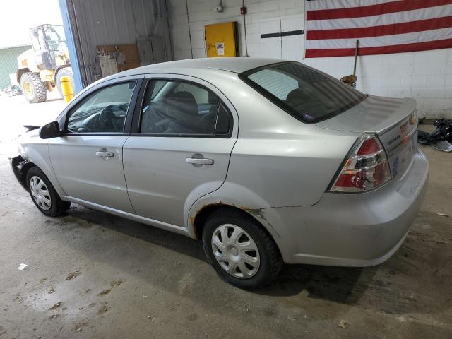 KL1TD5DE2BB230142 - 2011 CHEVROLET AVEO LS Gümüş foto 2