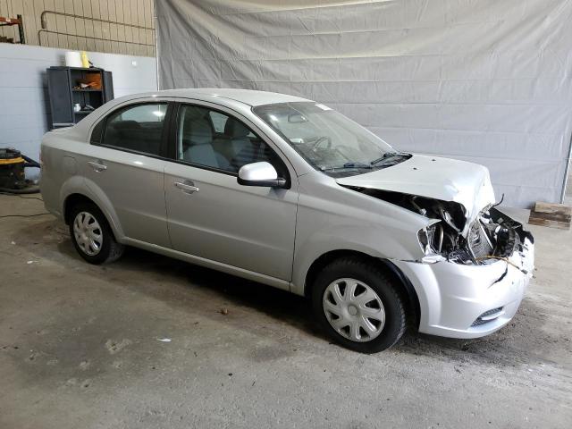 KL1TD5DE2BB230142 - 2011 CHEVROLET AVEO LS Gümüş foto 4