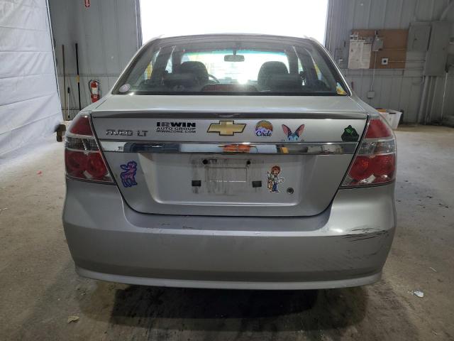 KL1TD5DE2BB230142 - 2011 CHEVROLET AVEO LS Gümüş foto 6