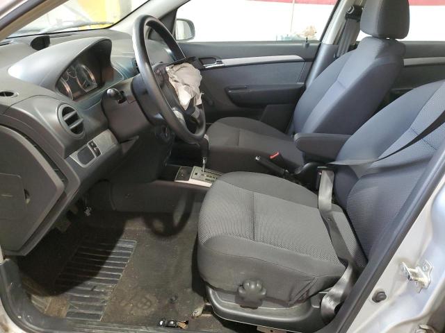 KL1TD5DE2BB230142 - 2011 CHEVROLET AVEO LS Gümüş foto 7