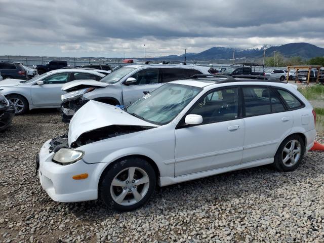 JM1BJ245721470434 - 2002 MAZDA PROTEGE PR5 白色 照片 1