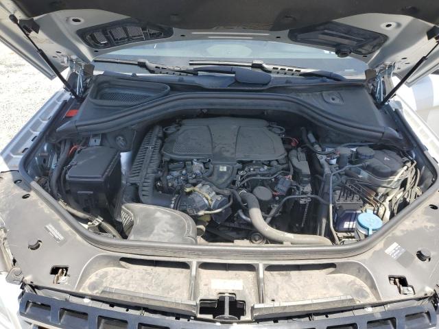 4JGDA5HB6CA069691 - 2012 MERCEDES-BENZ ML 350 4MATIC SILVER photo 11