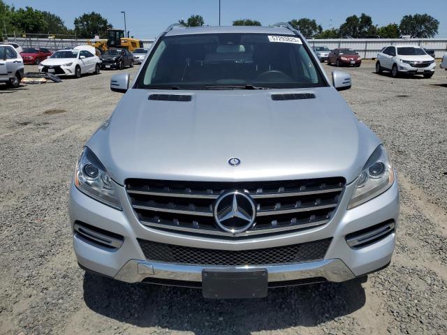 4JGDA5HB6CA069691 - 2012 MERCEDES-BENZ ML 350 4MATIC SILVER photo 5