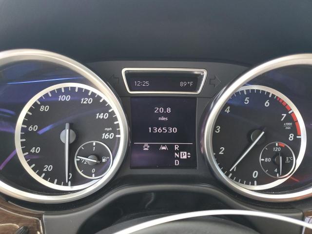 4JGDA5HB6CA069691 - 2012 MERCEDES-BENZ ML 350 4MATIC SILVER photo 9