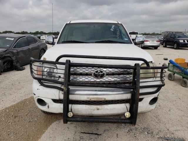 5TBRU341X6S484161 - 2006 TOYOTA TUNDRA ACCESS CAB SR5 WHITE photo 5