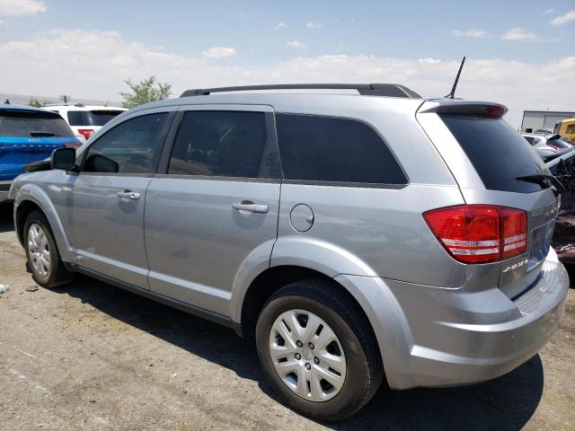 3C4PDCAB9LT266340 - 2020 DODGE JOURNEY SE SILVER photo 2