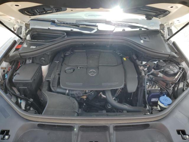 4JGDA5HB4EA430029 - 2014 MERCEDES-BENZ ML 350 4MATIC WHITE photo 12