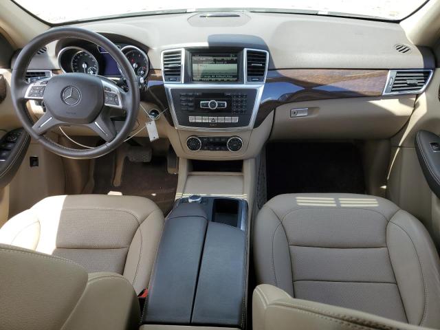 4JGDA5HB4EA430029 - 2014 MERCEDES-BENZ ML 350 4MATIC WHITE photo 8