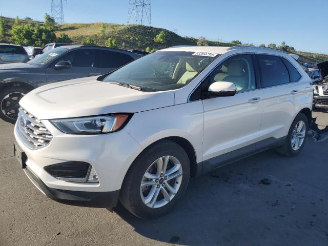 2FMPK4J95KBB38823 - 2019 FORD EDGE SEL WHITE photo 1