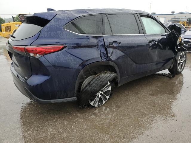 5TDGZRAH1MS516125 - 2021 TOYOTA HIGHLANDER XLE Mavi foto 3