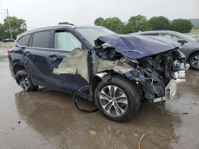 5TDGZRAH1MS516125 - 2021 TOYOTA HIGHLANDER XLE Mavi foto 4