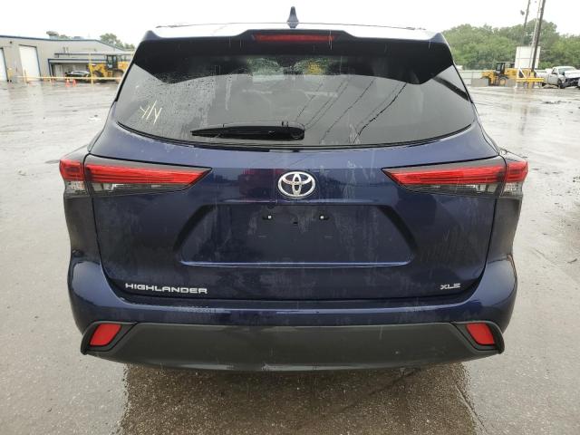 5TDGZRAH1MS516125 - 2021 TOYOTA HIGHLANDER XLE Mavi foto 6