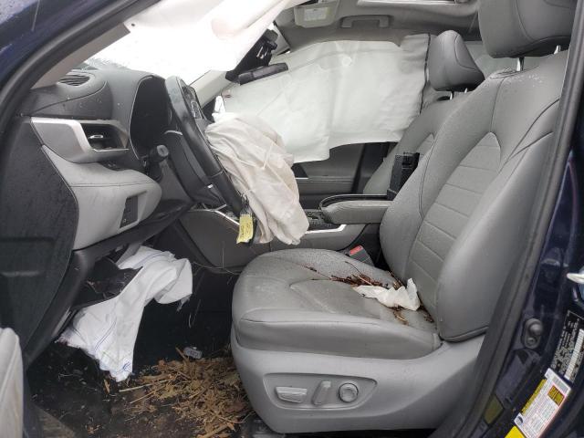 5TDGZRAH1MS516125 - 2021 TOYOTA HIGHLANDER XLE Mavi foto 7