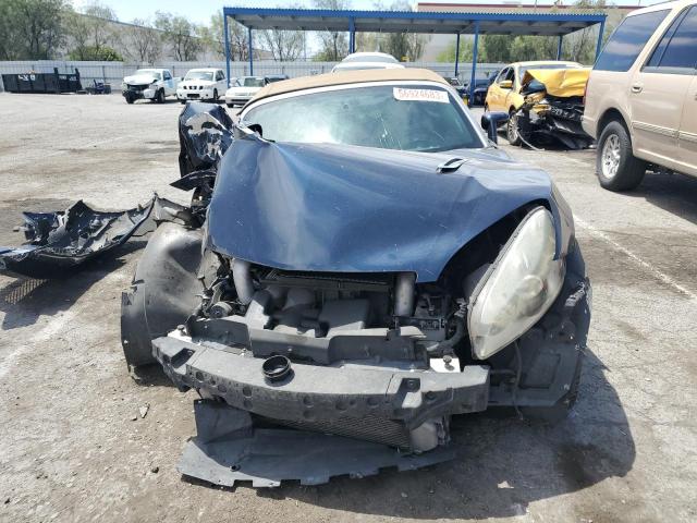 1G8MG35X27Y133059 - 2007 SATURN SKY REDLINE BLUE photo 5