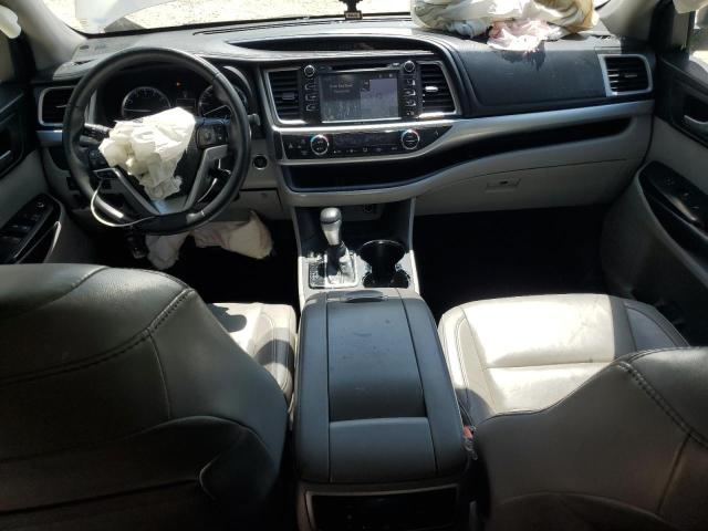 5TDKKRFH1FS110498 - 2015 TOYOTA HIGHLANDER XLE WHITE photo 8