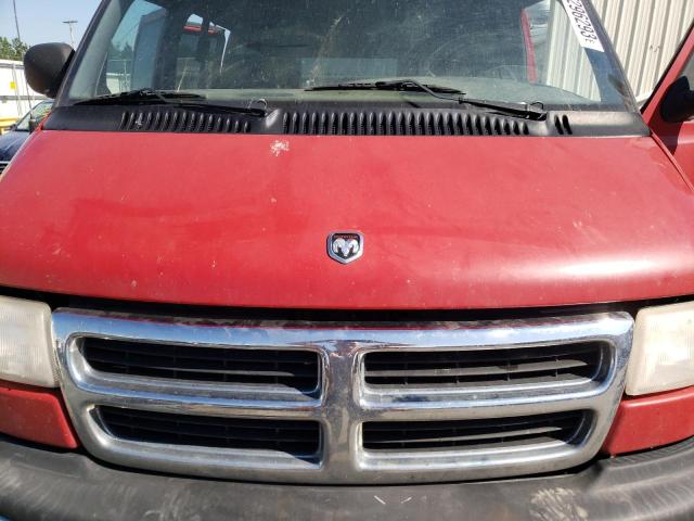 2B5WB35Z9WK133076 - 1998 DODGE RAM WAGON B3500 RED photo 12