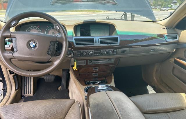 WBAHL83516DT02864 - 2006 BMW 750 I BLUE photo 9