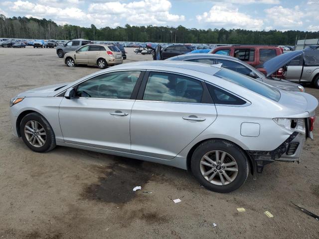 5NPE24AF2HH447857 - 2017 HYUNDAI SONATA SE SILVER photo 2