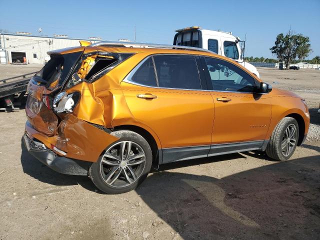 2GNAXMEV8J6257631 - 2018 CHEVROLET EQUINOX PREMIER ORANGE photo 3