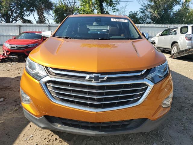 2GNAXMEV8J6257631 - 2018 CHEVROLET EQUINOX PREMIER ORANGE photo 5