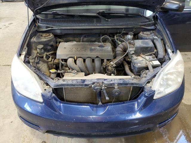 2T1KR32E94C816922 - 2004 TOYOTA COROLLA MA XR BLUE photo 11