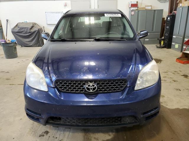 2T1KR32E94C816922 - 2004 TOYOTA COROLLA MA XR BLUE photo 5