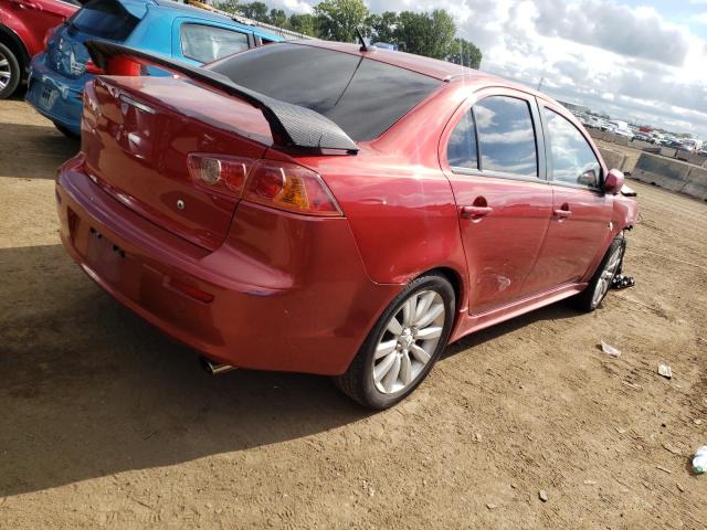 JA3AU86U38U003625 - 2008 MITSUBISHI LANCER GTS RED photo 4