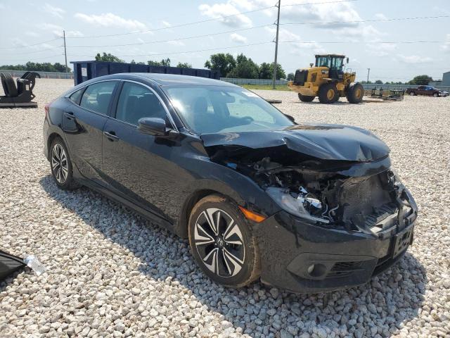 19XFC1F71HE023379 - 2017 HONDA CIVIC EXL შავი ფოტო 4