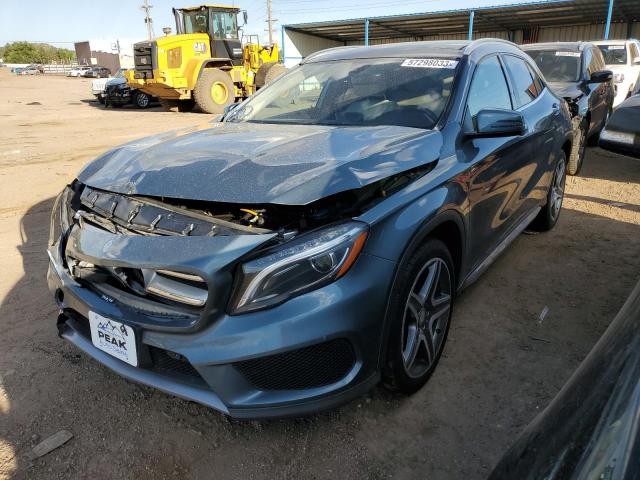 WDCTG4GBXFJ175568 - 2015 MERCEDES-BENZ GLA 250 4MATIC GRAY photo 1