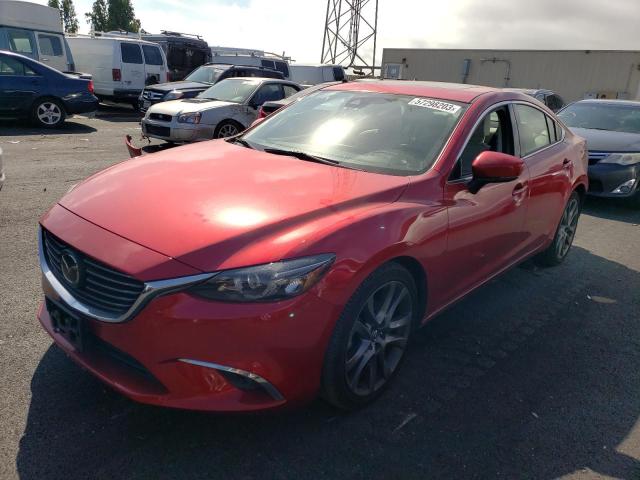 JM1GL1W57H1101282 - 2017 MAZDA 6 GRAND TOURING RED photo 1