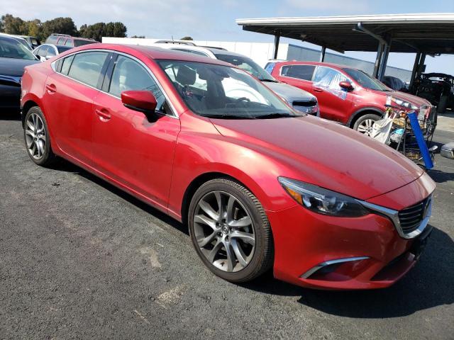 JM1GL1W57H1101282 - 2017 MAZDA 6 GRAND TOURING RED photo 4