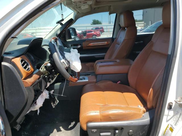 5TFGY5F14EX150440 - 2014 TOYOTA TUNDRA CREWMAX PLATINUM Weiß Foto 7