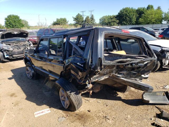 1J4FJ68SXWL210879 - 1998 JEEP CHEROKEE SPORT BLACK photo 2