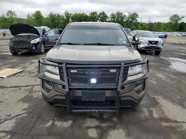 1FM5K8AR0GGC07903 - 2016 FORD EXPLORER POLICE INTERCEPTOR 棕色 照片 5