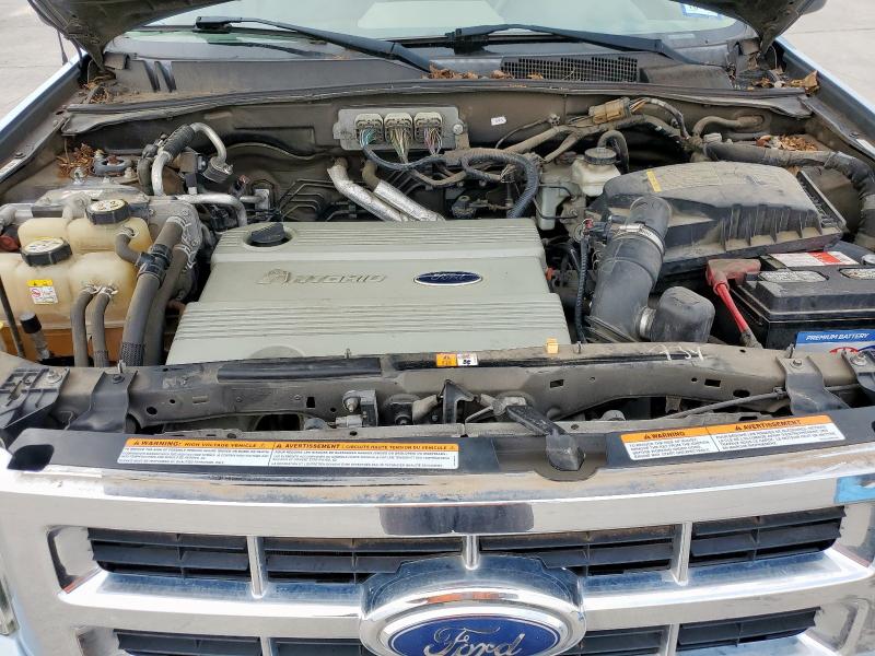 1FMCU49H98KB40741 - 2008 FORD ESCAPE HEV BLUE photo 12