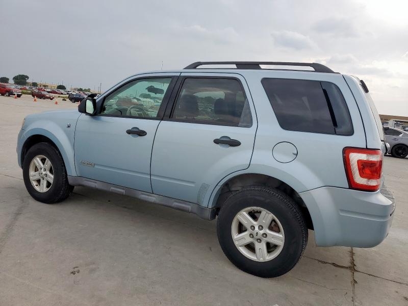 1FMCU49H98KB40741 - 2008 FORD ESCAPE HEV BLUE photo 2