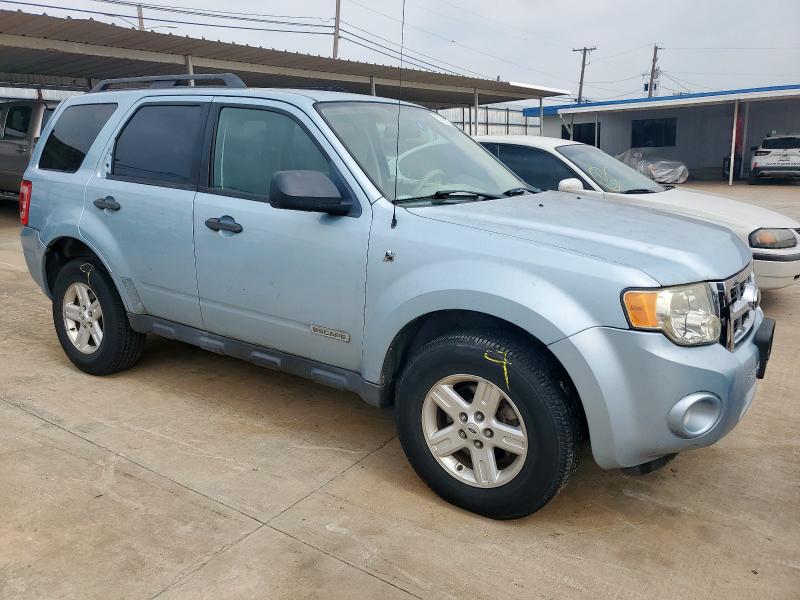 1FMCU49H98KB40741 - 2008 FORD ESCAPE HEV BLUE photo 4