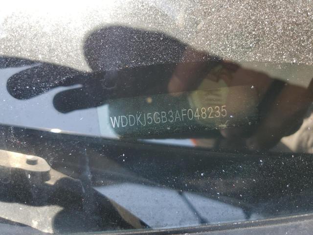 WDDKJ5GB3AF048235 - 2010 MERCEDES-BENZ E 350 GRAY photo 12