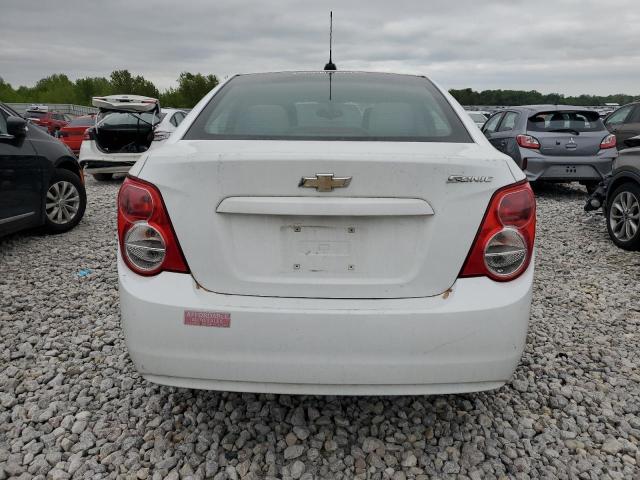 1G1JA5SH4F4165108 - 2015 CHEVROLET SONIC LS WHITE photo 6