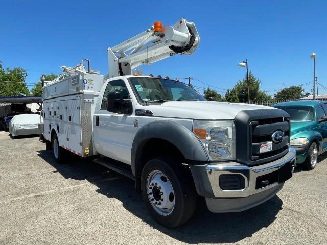 1FDUF5GY6DEB88651 - 2013 FORD F550 SUPER DUTY WHITE photo 1