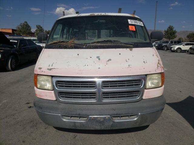 2B4JB25Y5YK156826 - 2000 DODGE RAM WAGON B2500 WHITE photo 5