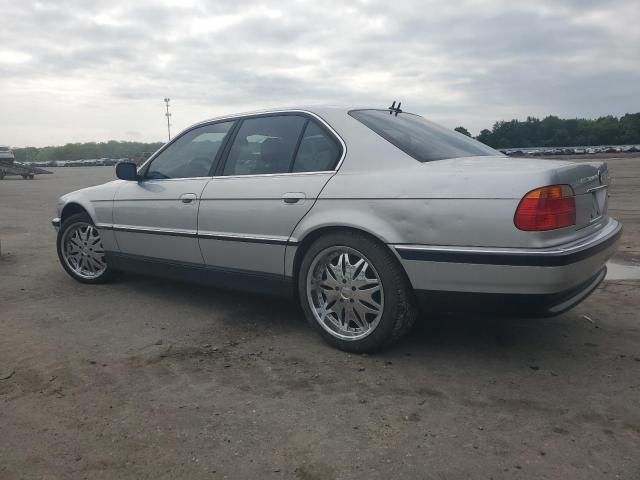 WBAGG8348YDN75777 - 2000 BMW 740 I AUTOMATIC SILVER photo 2