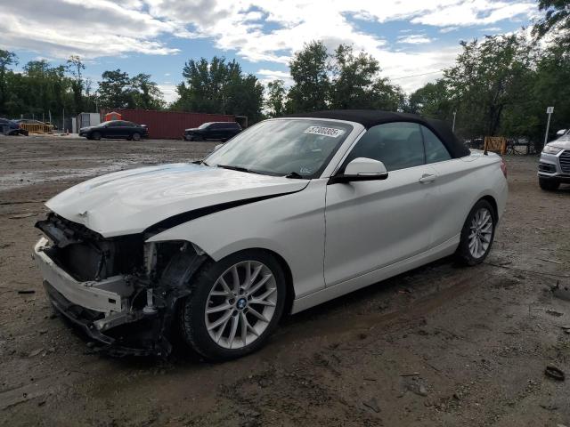 WBA1L9C53GV767472 - 2016 BMW 228 XI SULEV WHITE photo 1