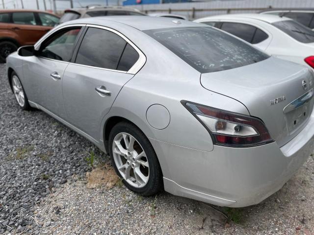 1N4AA5AP4EC907839 - 2014 NISSAN MAXIMA S SILVER photo 3