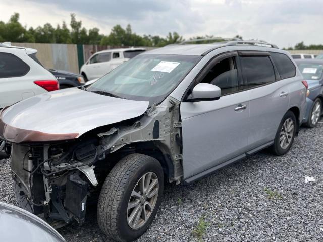 5N1AR2MNSGC614719 - 2016 NISSAN PATHFINDER S SILVER photo 2