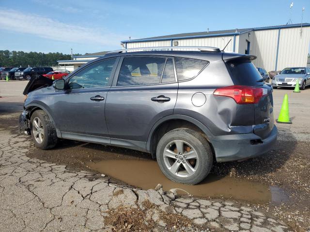 JTMWFREV0FJ049249 - 2015 TOYOTA RAV4 XLE GRAY photo 2