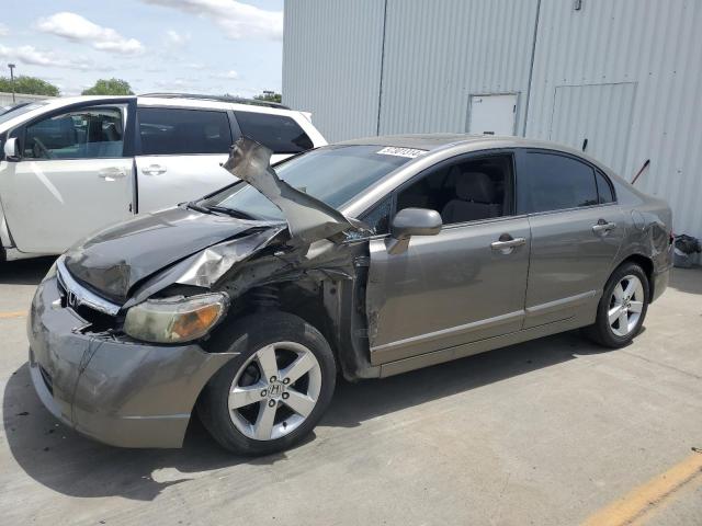 1HGFA16877L096715 - 2007 HONDA CIVIC EX GRAY photo 1