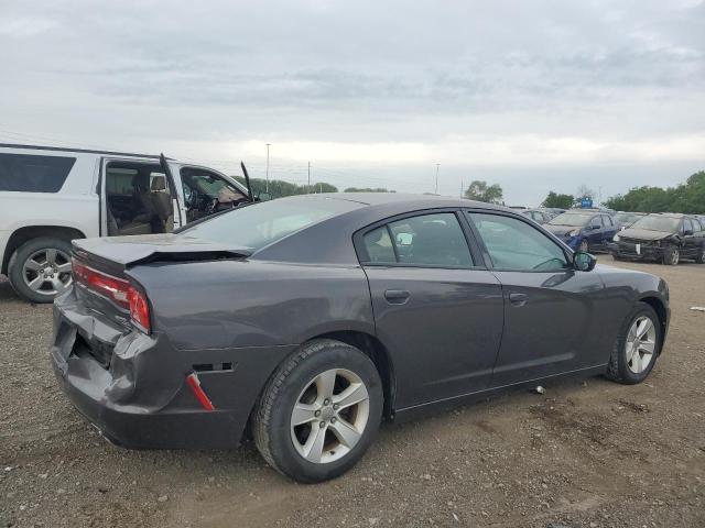 2C3CDXBG2DH625137 - 2013 DODGE CHARGER SE GRAY photo 3