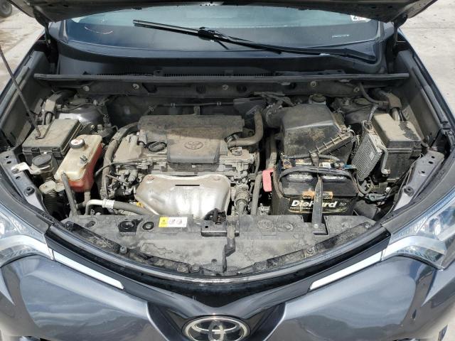 JTMBFREV3HJ146981 - 2017 TOYOTA RAV4 LE GRAY photo 12